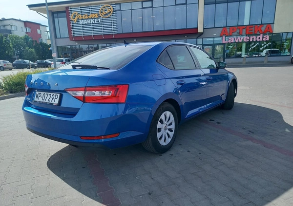 Skoda Superb cena 92250 przebieg: 74000, rok produkcji 2020 z Płock małe 16